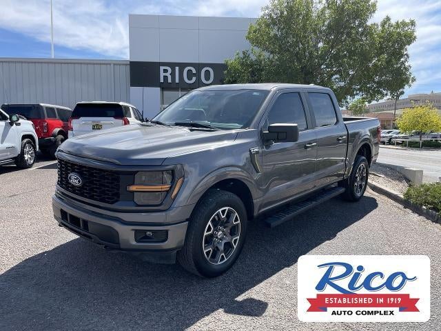 2024 Ford F-150 STX in Gray — front three-quarter view