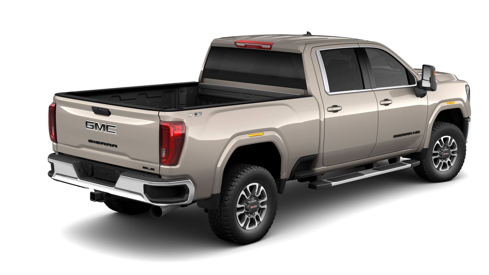 2026 GMC Sierra 3500 HD — rear three-quarter view