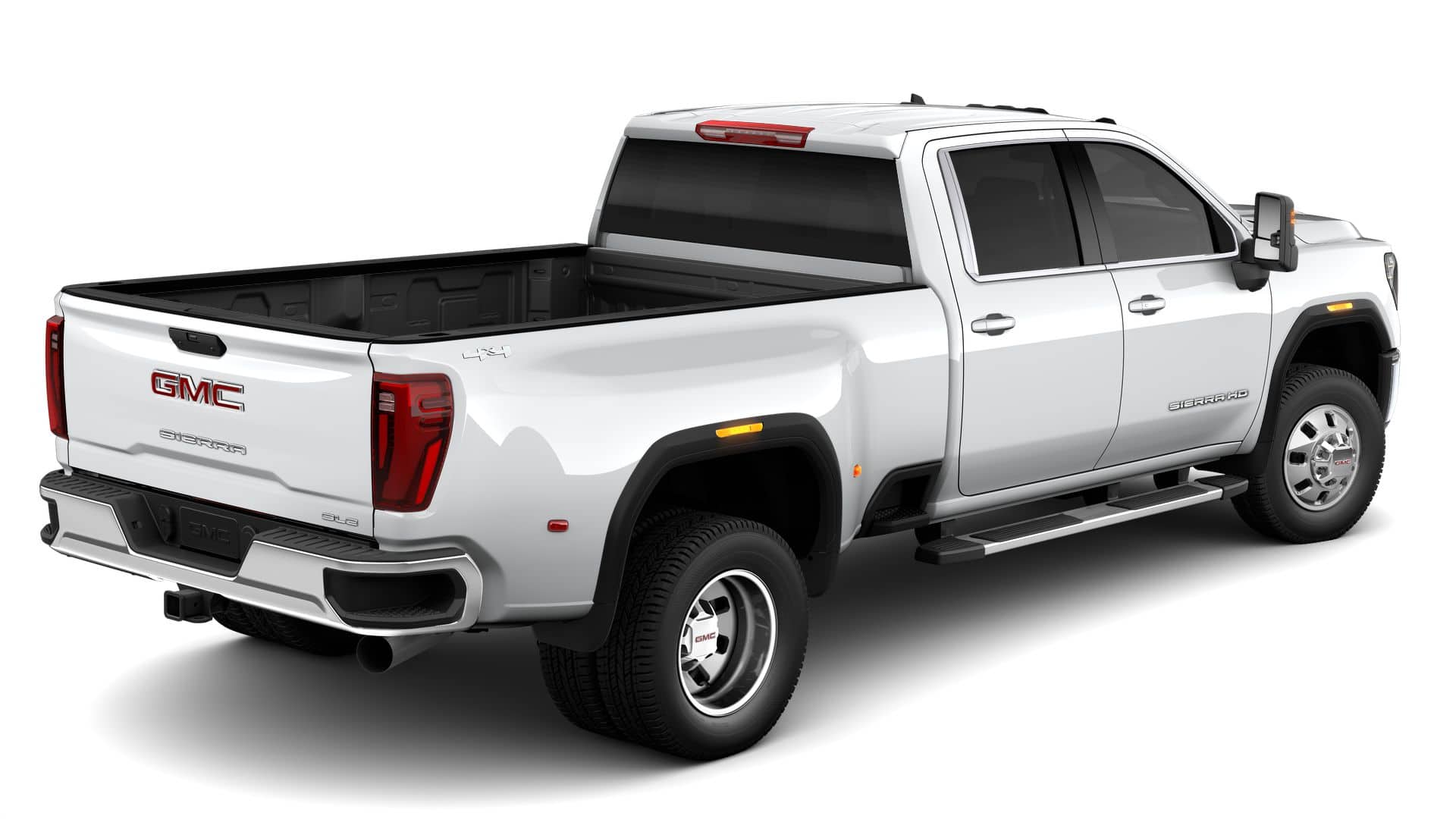 2026 GMC Sierra 3500 HD — rear three-quarter view